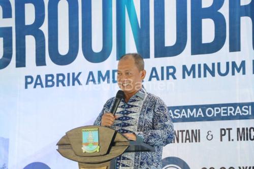 Najib Hamas, Wakil Bupati Serang. Foto Antara
