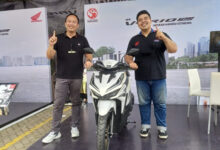 Skutik terbaru, New Honda Vario 1825 dikenalkan di Cilegon. Aden Hasanudin