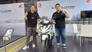 Skutik terbaru, New Honda Vario 1825 dikenalkan di Cilegon. Aden Hasanudin
