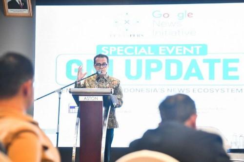 Nezar Patia, Wakil Menteri Komdigi. Foto Antara