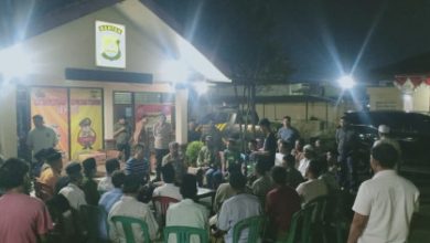 Ngobrol bareng Kaporles Serang, AKBP Condro Sasongko. Foto: Yono