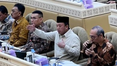 Menteri ATR BPN, Nusron Wahid di DPR RI. Foto: Antara