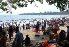 Salah satu obyek wisata pantai di Banten. Foto: Biro Adpim Banten