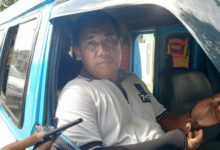 Oji, Sopir Angkot Serang. Foto: Aden Hasanudin