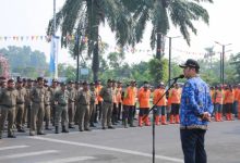 Apel Operasi Gabungan Keberihsan Kota Tangerang. Foto: Diskominfotik Kota Tangerang