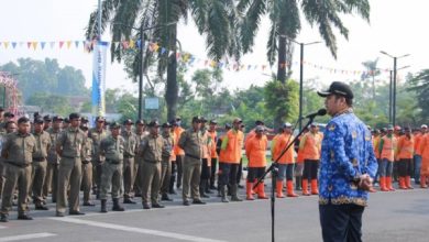 Apel Operasi Gabungan Keberihsan Kota Tangerang. Foto: Diskominfotik Kota Tangerang