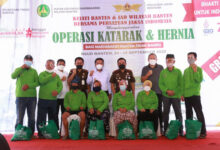 Penutupan Operasi Katarak dan Hernia Gratis dari Kejati Banten. Foto: Biro Adpim Banten