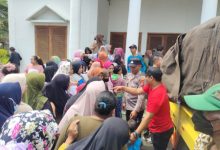 Opererasi Pasar Beras Murah dari Polres Serang. Foto Yono