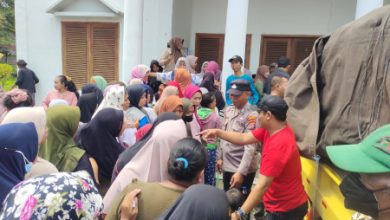 Opererasi Pasar Beras Murah dari Polres Serang. Foto Yono
