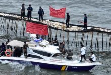 Penyegelan pagar laut misterius di Kabupaten Tangearng. Foto: Istimewa