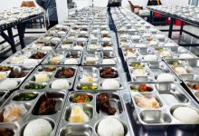 Paket makanan dalam Program MBG. foto: Antara