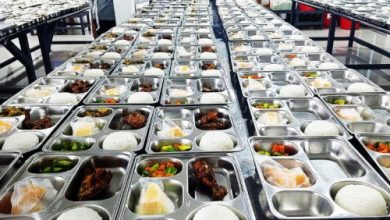 Paket makanan dalam Program MBG. foto: Antara