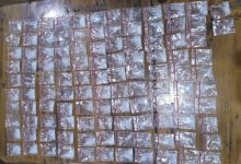 112 paket sabu disita dari seorang bernama AP di Kota Serang. Foto Yono