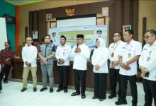 Pencanangan penebaran paket sembako. Foto ABM