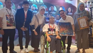 Pameran Lukisan Dewa di Taman Ismail Marzuki. Foto: LKBN Antara