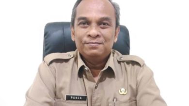 Panca N Widodo, Kadisnaker Kota Cilegon. Foto Daeng Yusvin