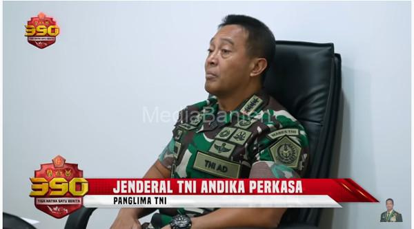 Panglima TNI, Jenderal Andika Perkasa soal keturunan PKI itu seleksi penerimaan prajurit TNI.