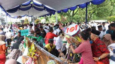 Gebyar Panjang Mulud di Pemkot Serang. Foto: Aden Hasanudin