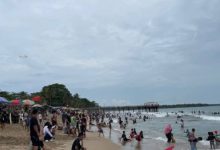 Kawasan Wisata Pantai Anyer. Foto: Antara