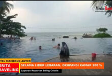 Libur lebaran 2022, okupansi kamar hotel capai 100 persen. Foto: Erling Cristin