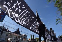 Suasana menyambut tahun baru Islam di satu daerah wisata. Foto Antara