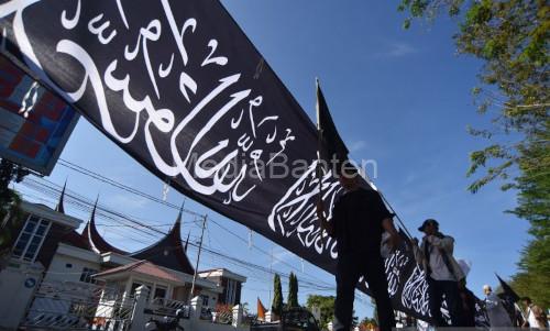 Suasana menyambut tahun baru Islam di satu daerah wisata. Foto Antara