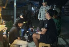 Polre Serang gelar Patroli KRYD di lokasi rawan kejahatan. Foto: Yono
