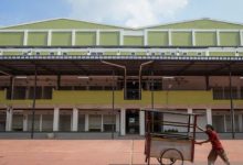 Pasar Anyer di Kota Tangerang. Foto: Antara