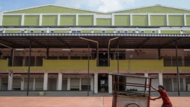 Pasar Anyer di Kota Tangerang. Foto: Antara