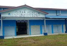 Pemkab Lebak merelokasi pedagang kaki lima ke Pasar Semi Rangkasbitung. Foto Antara