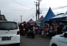 Kawasan Wisata Kuliner Gedung Juang Pandeglang.