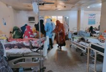 Para pasien MSF korban konflik di RS Al Nao, Sudan. Foto: MSF Indonesia