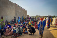 Para pasisen di Sudan yang terlantar. Foto: (c) MSF/Mohammad Ghannam