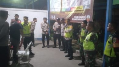 Patroli bersama Polres Serang dan Kodim 0602 Serang. Foto: Yono