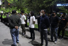 Patroli Gabungan Polrer Serang dan TNI. Foto: Yono