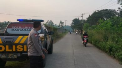 Kegiatan PECAK dari Polsek Cikeusal. Foto: Yono