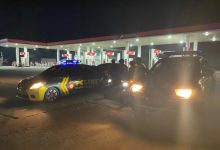 Patroli skala besar digelar oleh Polres Serang. Foto: Yono