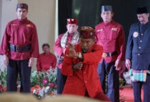 Pertunjukan silat Jampang dalam Gebyar Budaya Nusantara di Bogor. Foto: M Fatzry Iqbal - Dompet Dhuafa
