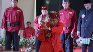 Pertunjukan silat Jampang dalam Gebyar Budaya Nusantara di Bogor. Foto: M Fatzry Iqbal - Dompet Dhuafa