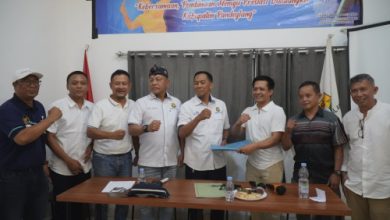 Muhammad Syahrul terpilih jadi Ketua PBSI Kabuapten Pandegalng foto Sutisna
