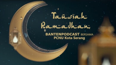PCNU Kota Serang dan BantenPodcast meluncurkan program tausyiah ramadan.