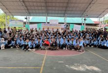 Pembukaan Pekan Penghijauan ke-34 dari Himpunan Mahasiswa Program Studi Pendidikan Biologi FKIP Universitas Riau. Foto: Kharina Nabilla Harahap