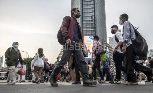 Pekerja di Indonesia. Foto: Antara