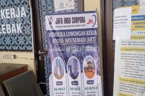 Lowongan pekerja migran dari Lebak. Foto Antara