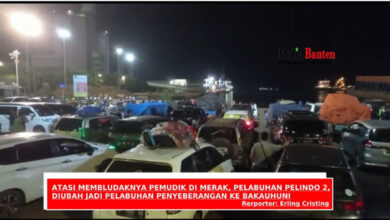Pelabuhan Pelindo 2 Cilegon jadi penyeberanga ke Bakauhuni.