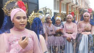 Pelajar Papua di Festival Seni Budaya Provinsi Banten. Foto: Dindikbud Banten