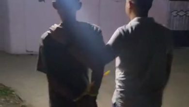 Pelaku pembobolan toko di Pontang ditangkap. Foto: Yono