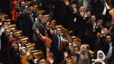 Pelantikan anggota legislatif 2024 - 2029. Foto: Antara