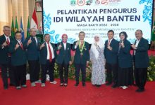 Pelantikan IDI Banten. Foto: Biro Adpim Banten