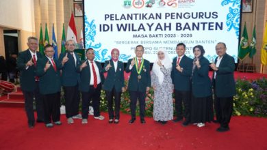 Pelantikan IDI Banten. Foto: Biro Adpim Banten